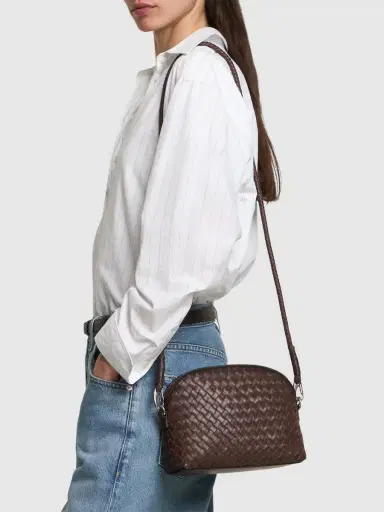DRAGON DIFFUSION Chunky Fellini Leather Shoulder Bag | Thumbnail 2