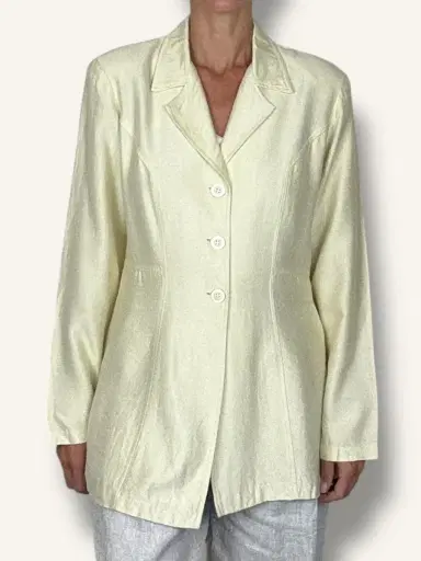 Jen Wonders Studio Ivory Blazer | Thumbnail 2 Jen Wonders Studio Ivory Blazer | Thumbnail 2
