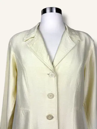 Jen Wonders Studio Ivory Blazer | Thumbnail 11 Jen Wonders Studio Ivory Blazer | Thumbnail 11