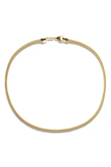Azlee Divine Woven Chain Necklace | Thumbnail 1