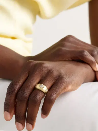 Jacquie Aiche Starburst 14-karat Gold Diamond Ring | Thumbnail 2 Jacquie Aiche Starburst 14-karat Gold Diamond Ring | Thumbnail 2