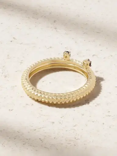 Yvonne Léon Alliance Crapaud 9-karat Gold Diamond Ring | Thumbnail 3