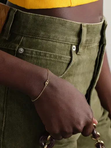 Jennifer Meyer Mini Evil Eye 18-karat Gold Diamond Bracelet | Thumbnail 2 Jennifer Meyer Mini Evil Eye 18-karat Gold Diamond Bracelet | Thumbnail 2