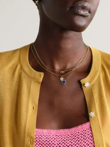 Jennifer Meyer Evil Eye Mini 18-karat Gold Diamond Necklace | Thumbnail 5 Jennifer Meyer Evil Eye Mini 18-karat Gold Diamond Necklace | Thumbnail 5