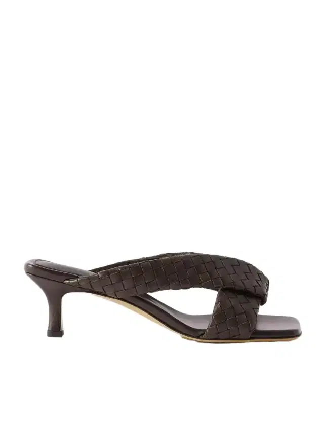 Riva Intrecciato Leather Mules