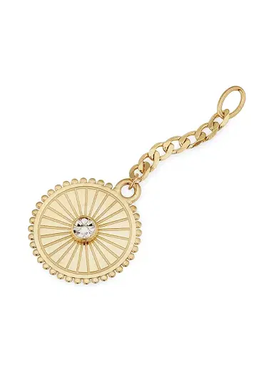 Oradina Women's 14K Yellow Gold Stellar Pendant Charm - Gold | Thumbnail 5 Oradina Women's 14K Yellow Gold Stellar Pendant Charm - Gold | Thumbnail 5