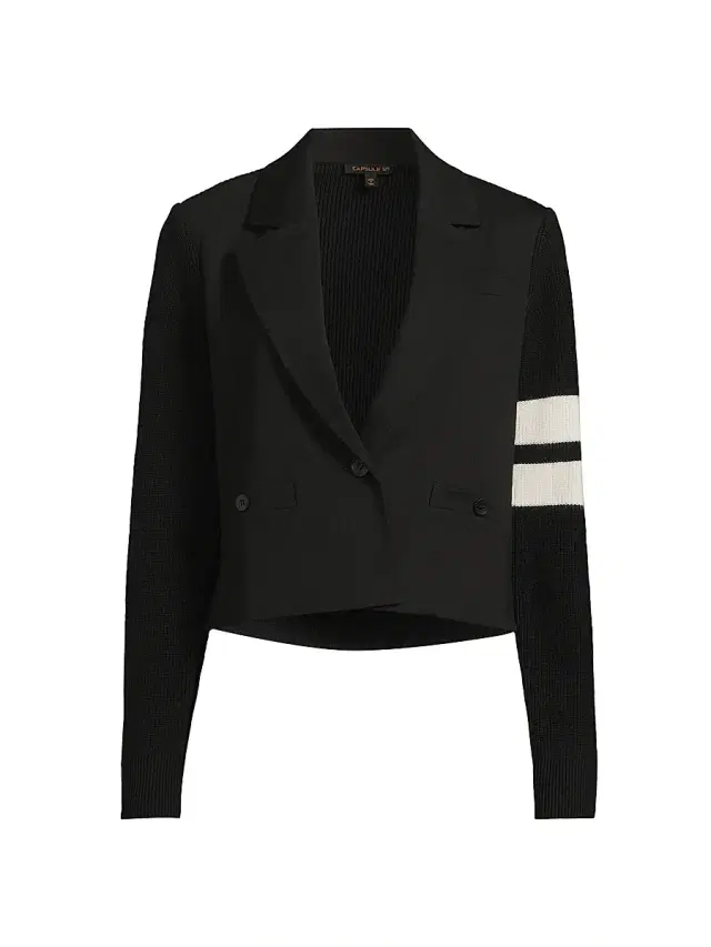 Capsule 121 Women's The Eddington Combo Blazer - Black Starch