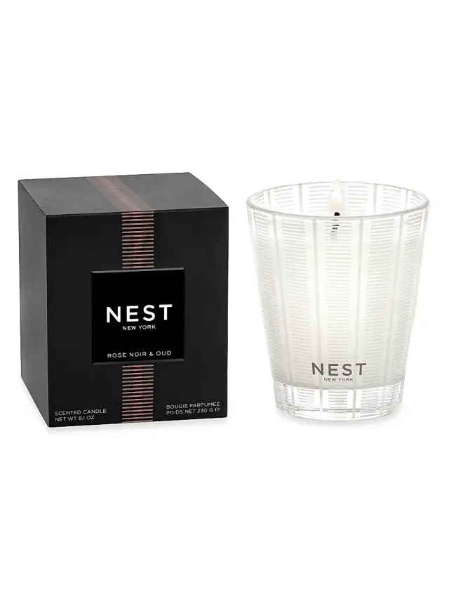 NEST New York Rose Noir & Oud Scented Candle Medium