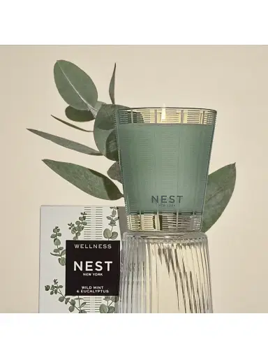 NEST New York Wild Mint & Eucalyptus Scented Candle | Thumbnail 5