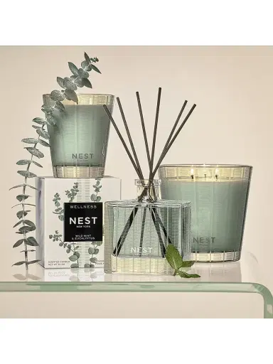 NEST New York Wild Mint & Eucalyptus Scented Candle | Thumbnail 7
