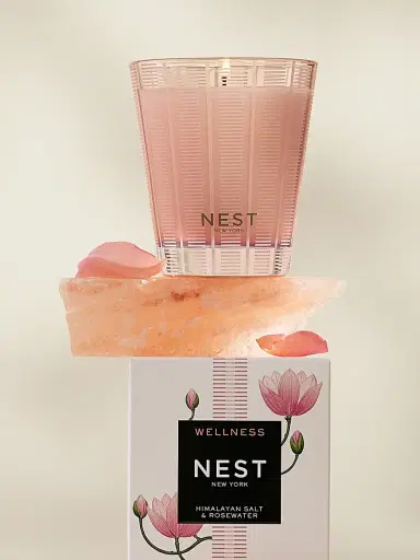 NEST New York Himalayan Salt & Rosewater Scented Candle | Thumbnail 4