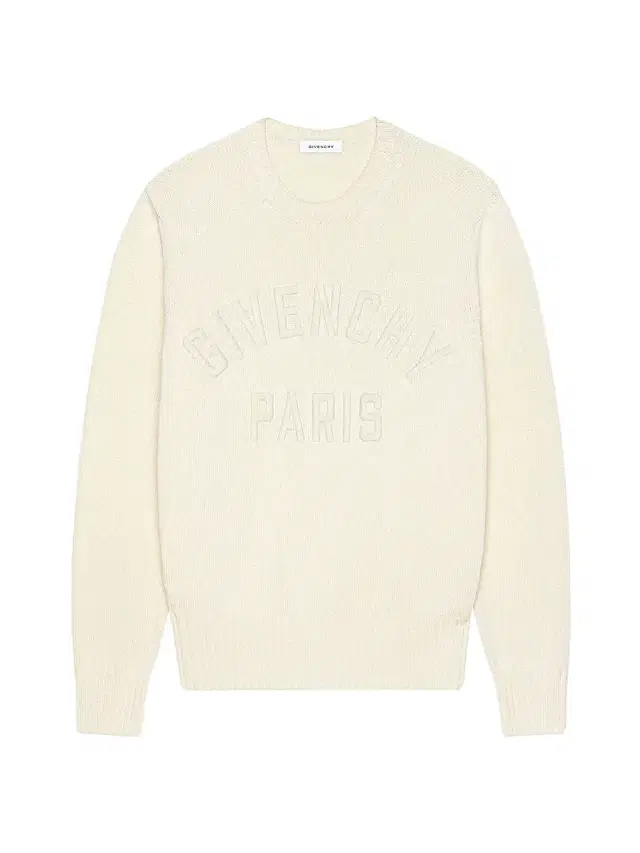 Men's Paris Sweater in Cotton - Ecru