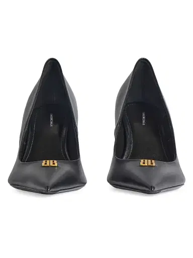 Balenciaga Women's Avenue BB Editor Pumps | Thumbnail 4 Balenciaga Women's Avenue BB Editor Pumps | Thumbnail 4