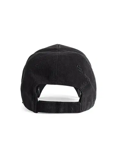 Balenciaga Men's Tilted Typo Cap - Black - Size Medium | Thumbnail 4 Balenciaga Men's Tilted Typo Cap - Black - Size Medium | Thumbnail 4