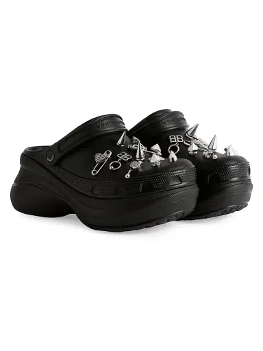 Balenciaga Men's Crocs Mules Jibbitz | Thumbnail 2 Balenciaga Men's Crocs Mules Jibbitz | Thumbnail 2