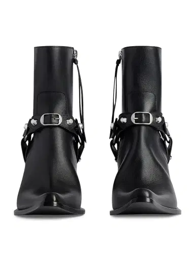 Balenciaga Women's City Booties with Harness - Black | Thumbnail 2 Balenciaga Women's City Booties with Harness - Black | Thumbnail 2