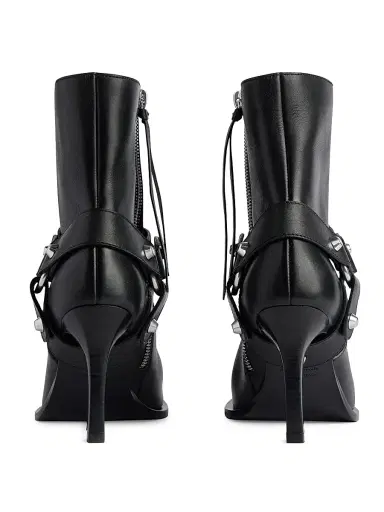 Balenciaga Women's City Booties with Harness - Black | Thumbnail 4 Balenciaga Women's City Booties with Harness - Black | Thumbnail 4