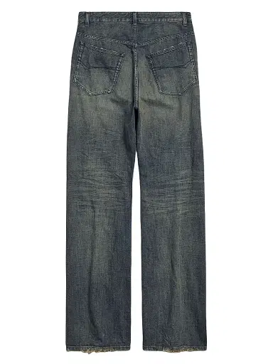 Balenciaga Men's Low Crotch Jeans - Blue - Size 33 | Thumbnail 2
