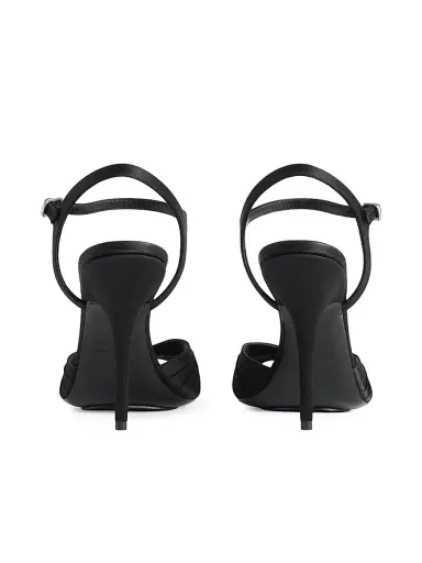 Balenciaga Women's Dynastie Sandals - Black | Thumbnail 3