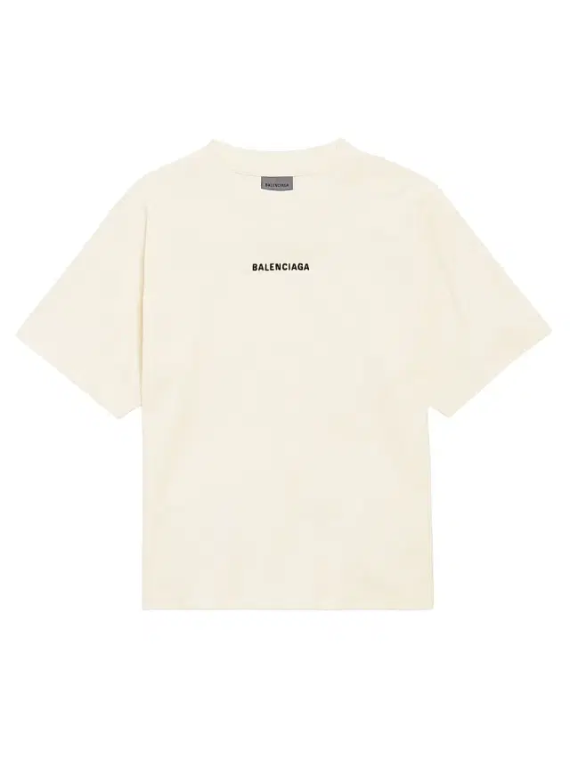 Women's  Back T Shirt Medium Fit - Cream