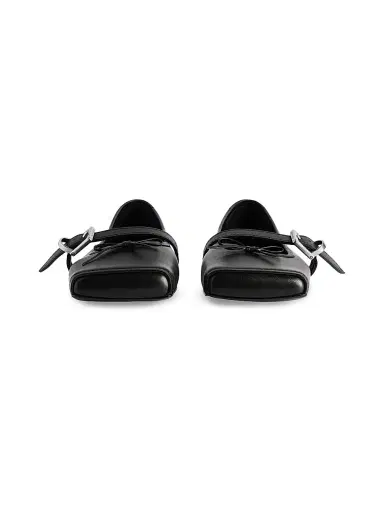 Balenciaga Women's Bel Air Ballerinas - Black - Size 7 | Thumbnail 4 Balenciaga Women's Bel Air Ballerinas - Black - Size 7 | Thumbnail 4