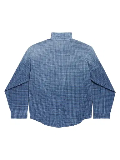 Balenciaga Men's Zip-Up Shirt - Blue - Size XS | Thumbnail 2 Balenciaga Men's Zip-Up Shirt - Blue - Size XS | Thumbnail 2
