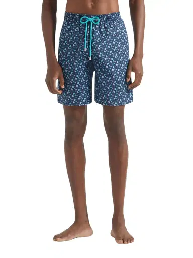 Vilebrequin Men's Micro Ronde Des Tortues Rainbow Swim Trunks - Paon - Size Medium | Thumbnail 3 Vilebrequin Men's Micro Ronde Des Tortues Rainbow Swim Trunks - Paon - Size Medium | Thumbnail 3