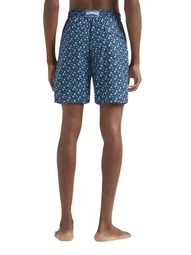 Vilebrequin Men's Micro Ronde Des Tortues Rainbow Swim Trunks - Paon - Size Medium | Thumbnail 4 Vilebrequin Men's Micro Ronde Des Tortues Rainbow Swim Trunks - Paon - Size Medium | Thumbnail 4