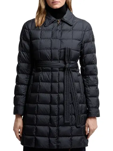 Moncler Women's Gresillon Puffer Jacket - Navy Blue | Thumbnail 2