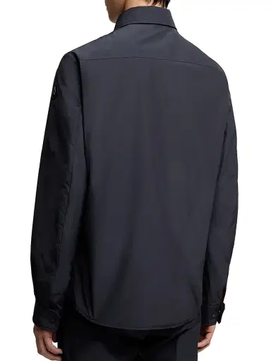 Moncler Men's Shacket - Navy Blue | Thumbnail 3
