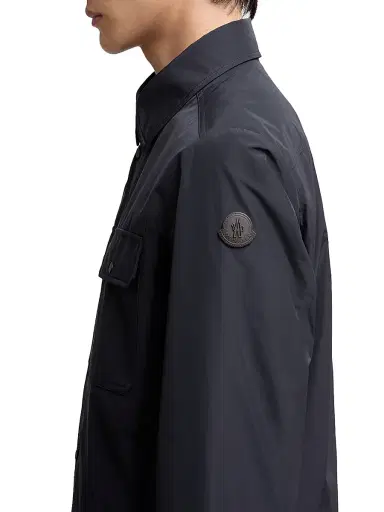 Moncler Men's Shacket - Navy Blue | Thumbnail 4