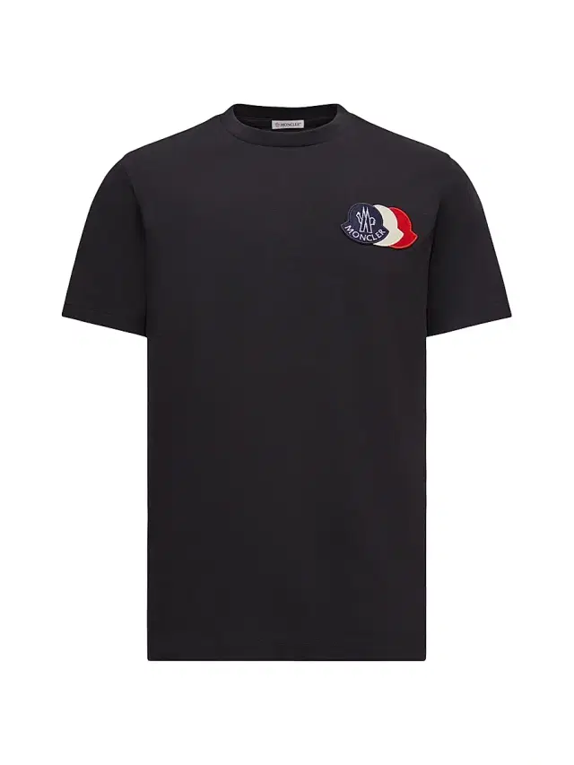 Men's Crew Neck T-Shirt in Cotton - Navy Blue