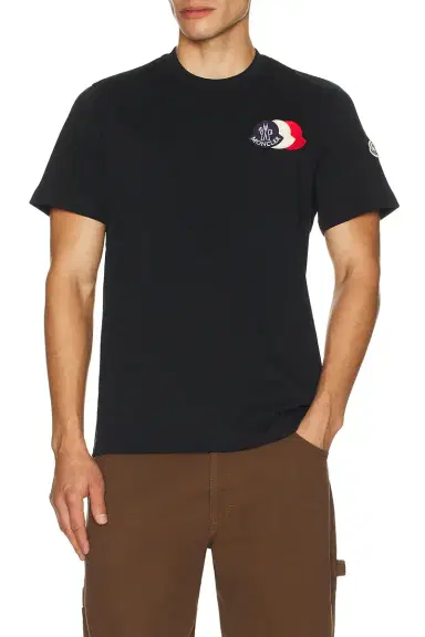 Moncler Short Sleeve Tee | Thumbnail 4