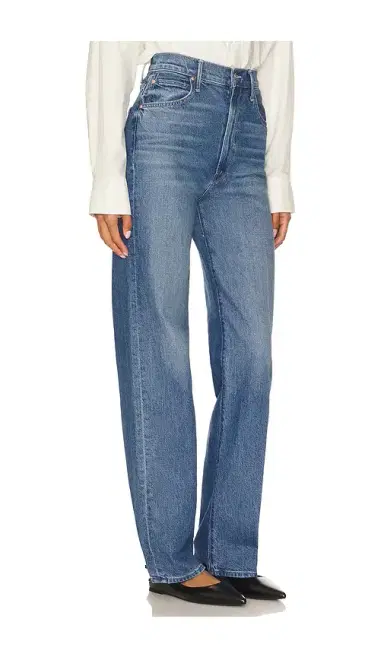 MOTHER High Waisted Tunnel Vision Sneak Jeans | Thumbnail 2 MOTHER High Waisted Tunnel Vision Sneak Jeans | Thumbnail 2