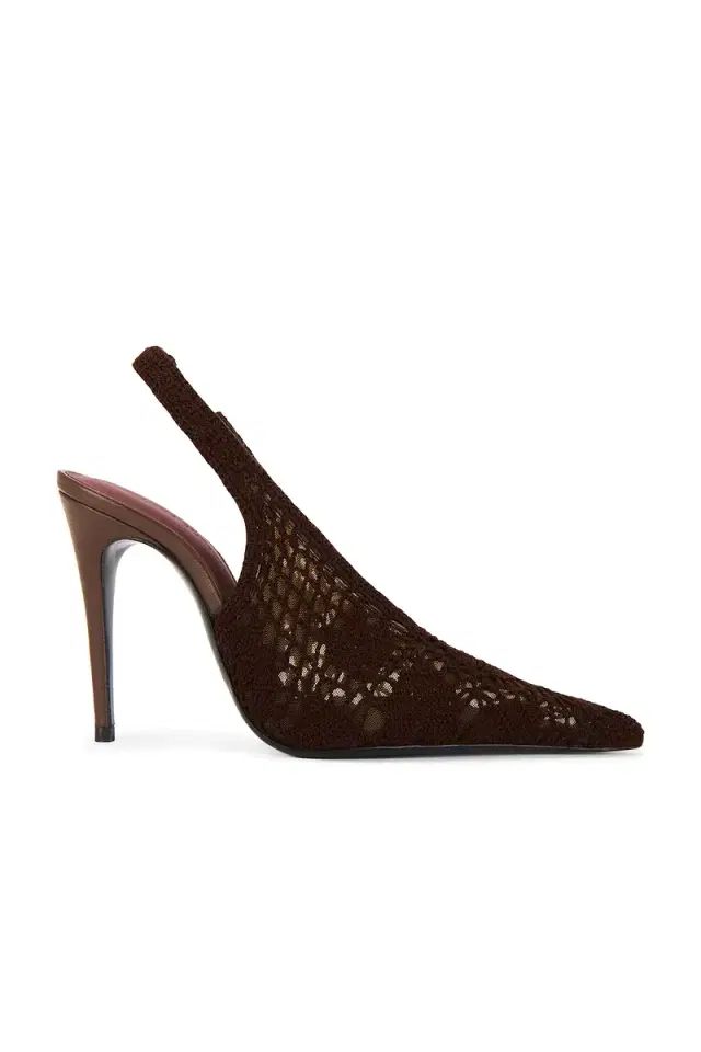 Magda Butrym Slingback Crochet Pump