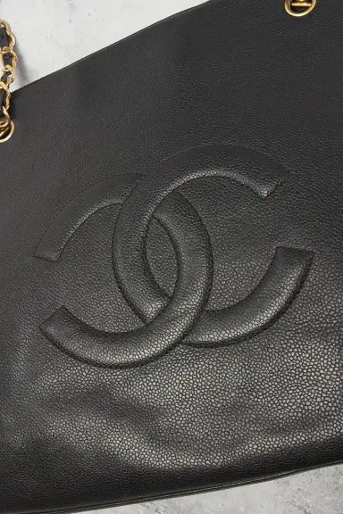 Chanel Chanel Caviar Timeless Shopper Tote Bag | Thumbnail 5