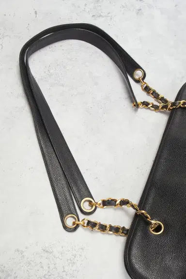 Chanel Chanel Caviar Timeless Shopper Tote Bag | Thumbnail 8