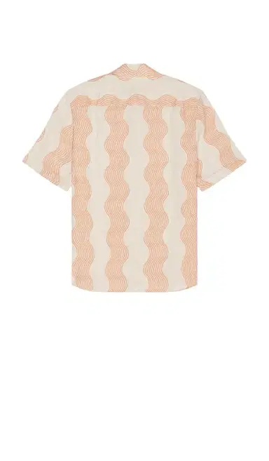 Frescobol Carioca Castro Duo Cabana Stripe Short Sleeve Shirt | Thumbnail 2