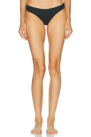 Negative Underwear Pointelle Dipped Thong | Thumbnail 3