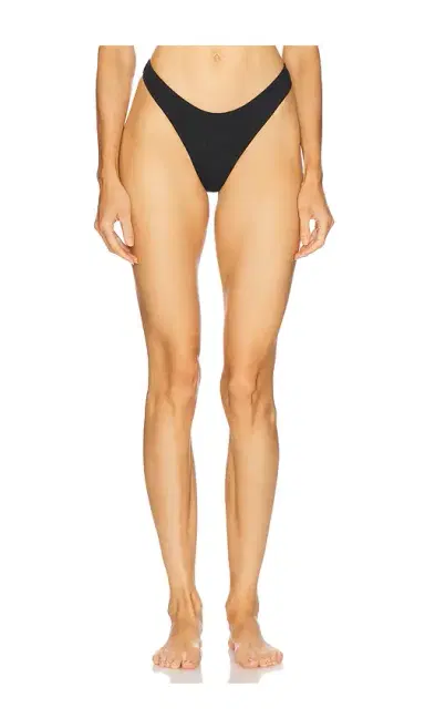 Negative Underwear Pointelle Dipped Thong | Thumbnail 1
