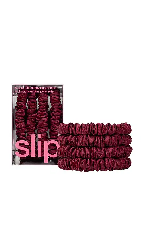 slip Skinny Scrunchies Set Of 4