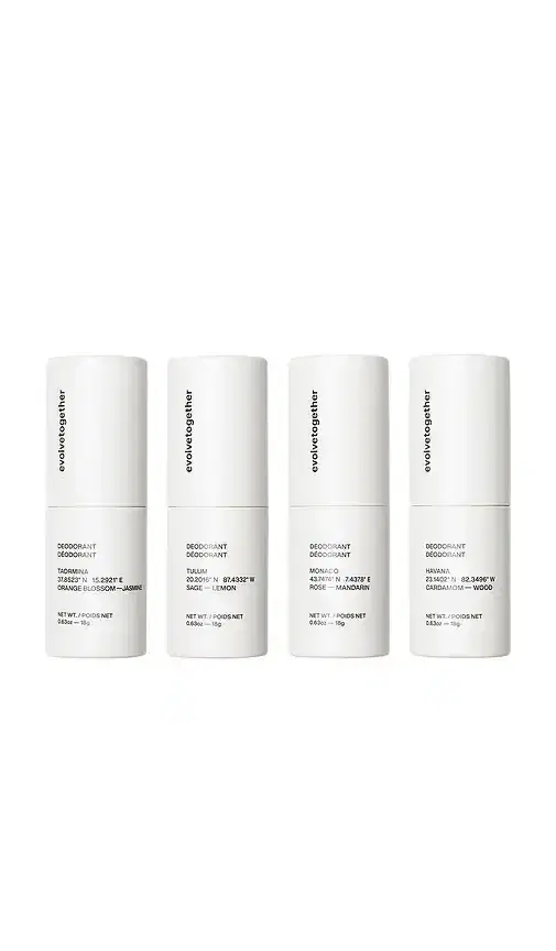 evolvetogether Natural Deodorant Discovery Set