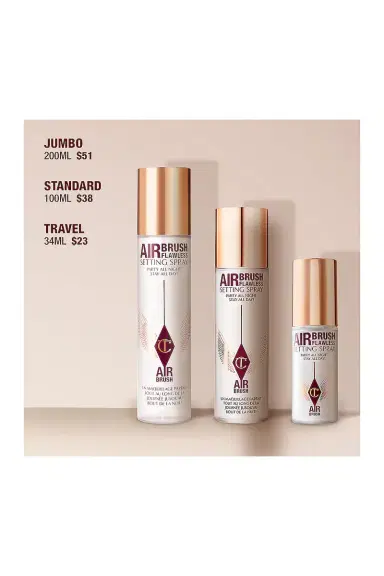 Charlotte Tilbury Airbrush Flawless Setting Spray 200ml | Thumbnail 5 Charlotte Tilbury Airbrush Flawless Setting Spray 200ml | Thumbnail 5