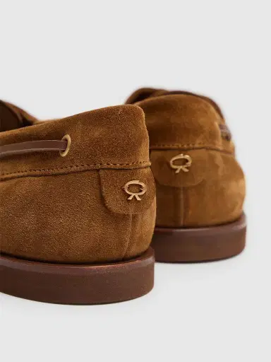 GIANVITO ROSSI 10mm Vandée Suede Boat Shoes | Thumbnail 5