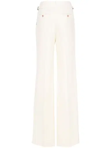 TOM FORD Fluid Viscose & Silk Twill Flared Pants | Thumbnail 2