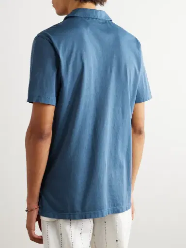 James Perse Supima Cotton-Jersey Polo Shirt - Men | Thumbnail 3 James Perse Supima Cotton-Jersey Polo Shirt - Men | Thumbnail 3