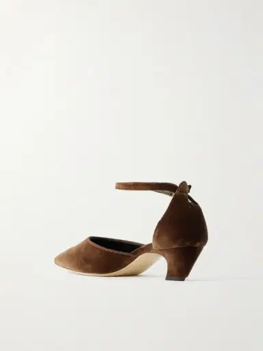 Le Monde Béryl Victoria Suede Pumps | Thumbnail 3