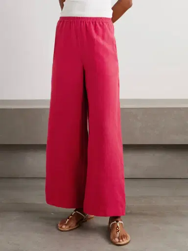 Eres L'intemporel Select Linen Wide-leg Pants | Thumbnail 3