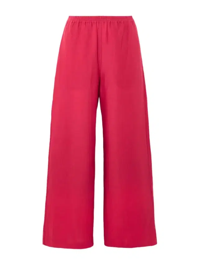 L'intemporel Select Linen Wide-leg Pants
