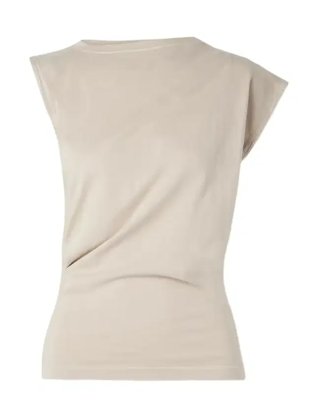 Beth Draped Organic Cotton-jersey T-shirt
